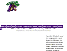 Tablet Screenshot of kreweofcork.com